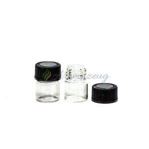 1 Ml Probeflaschen (Paket Von 24) Klar Glassflaschen