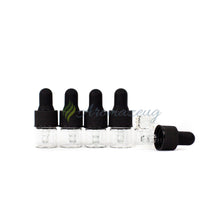 1 Ml Tropfpipetten Flaschen (Paket Von 5) Klar Zubehör