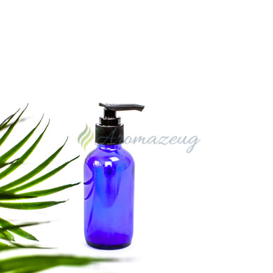 120 Ml Flasche Mit Pumpenspender Blau Behälter