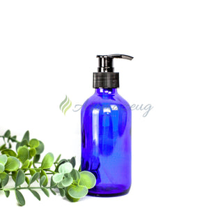 240 Ml Flasche Mit Pumpenspender Blau Behälter