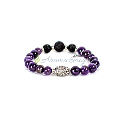 Amethyst Edelstein Diffuser Armband Lehla Zubehör