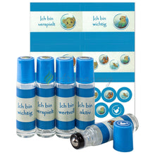 Aufkleber Inklusive 10Ml Roll-On Flaschen Passend Zum Affirmationskartenset Für Kinder (1.