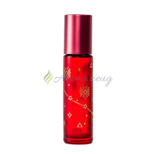 10 Ml Deluxe-Roll-On Flaschen Sternenzauber Rote Einzelflasche Golddruck Roll-On Flasche