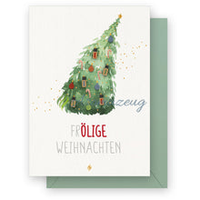 Grußkarte Frölige Weihnachten Inkl. Briefumschlag (Paket Von 2) Zubehör